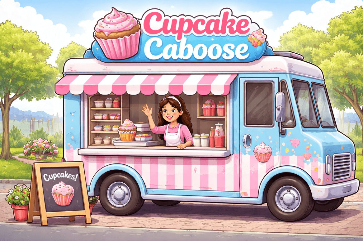 Cupcake Caboose